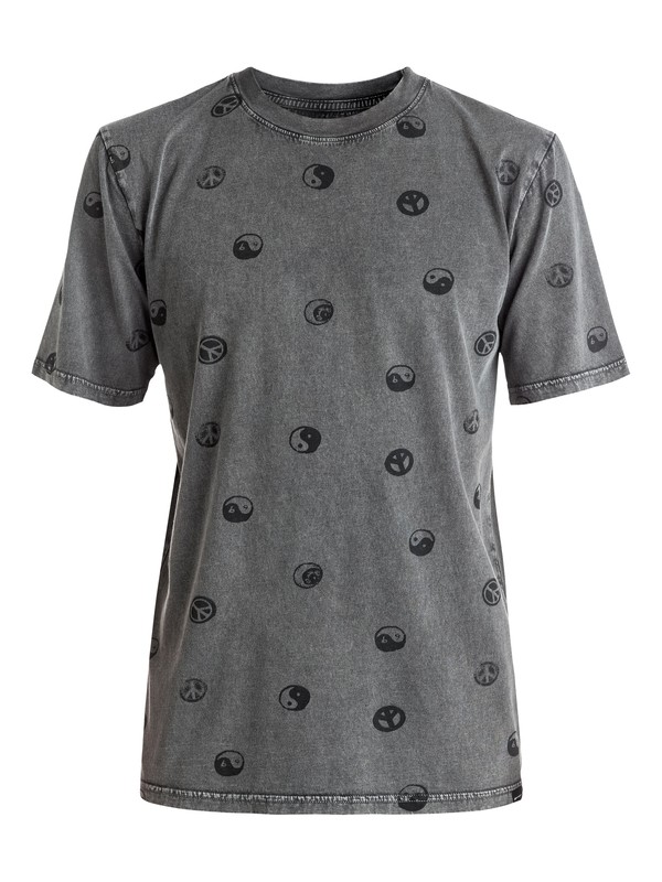 quiksilver, Eye Ching - Tee-Shirt, BLACK EYE CHING (kvj6) 0 Eye Ching - Tee-Shirt Noir EQYKT03524 Quiksilver
