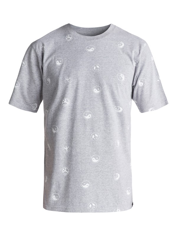 quiksilver, Eye Ching - Tee-Shirt, LGH EYE CHING (sgr6) 0 Eye Ching - Tee-Shirt Gris EQYKT03524 Quiksilver