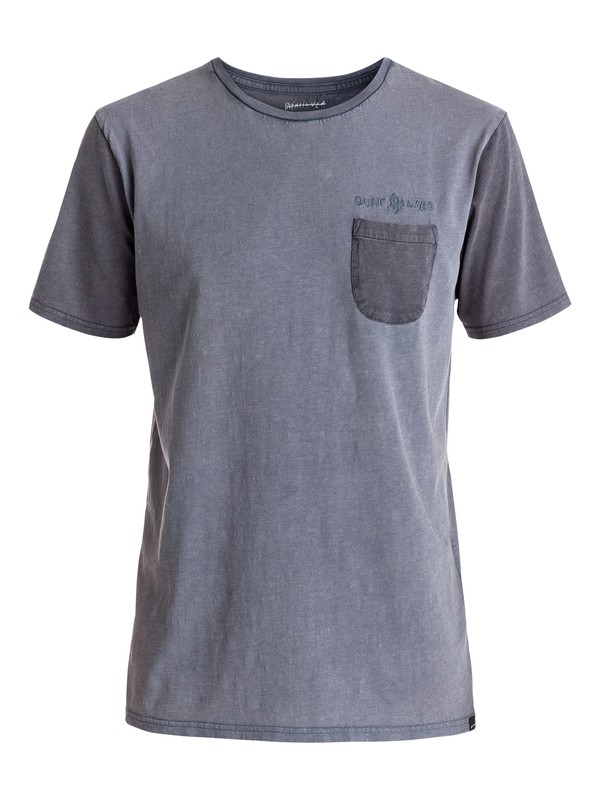 quiksilver, Scribble - Tee-Shirt à poche, DARK DENIM (brq0) 0 Scribble - Tee-Shirt à poche Bleu EQYKT03530 Quiksilver