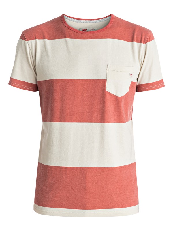 quiksilver, Maxed Out Hero - Pocket-T-Shirt, BURNT SIENNA (nmh0) 0 Maxed Out Hero - Pocket-T-Shirt Orange EQYKT03537 Quiksilver