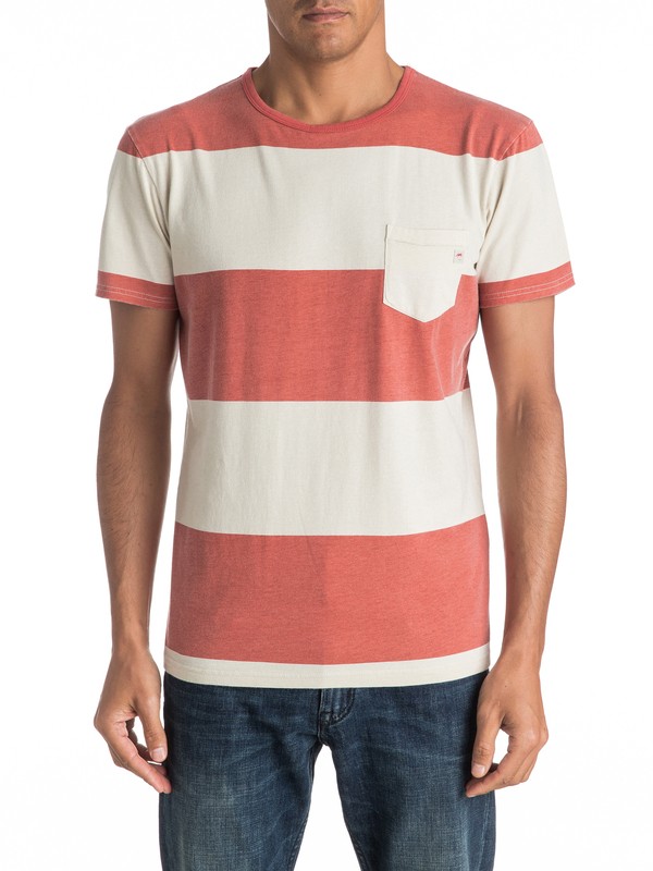 quiksilver, Maxed Out Hero - Maglietta con tasca, BURNT SIENNA (nmh0) 0 Maxed Out Hero - Maglietta con tasca Orange EQYKT03537 Quiksilver