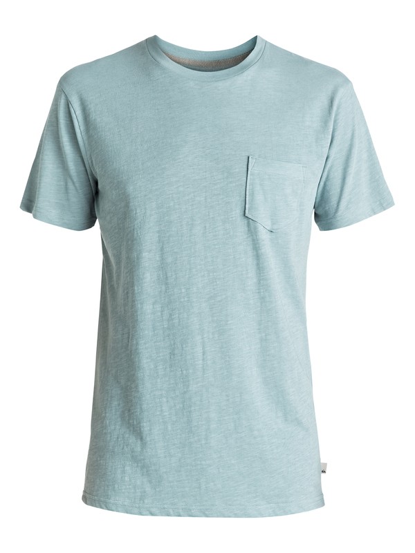 quiksilver, Slubstitution - Tee-Shirt à poche, STONE BLUE (bhy0) 0 Slubstitution - Tee-Shirt à poche EQYKT03546 Quiksilver