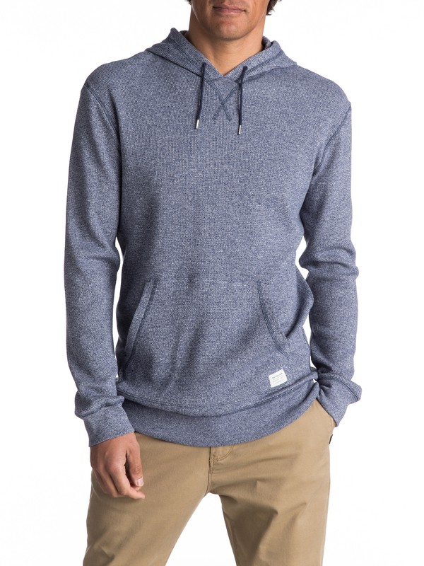 quiksilver, Caramoran - Sweat thermique à capuche, MEDIEVAL BLUE HEATHER (bteh) 0 Caramoran - Sweat thermique à capuche EQYKT03594 Quiksilver