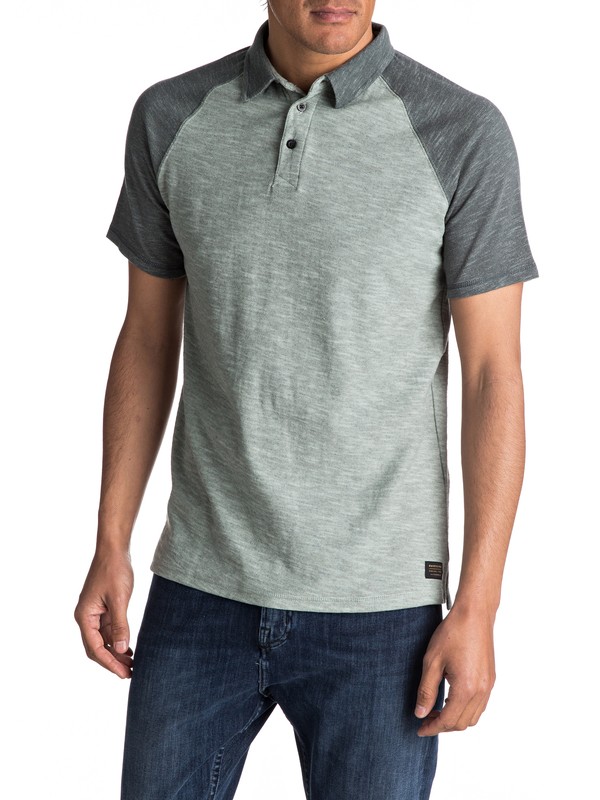 quiksilver, Tautira - Polo, URBAN GREY (krn0) 0 Tautira - Polo Noir EQYKT03613 Quiksilver