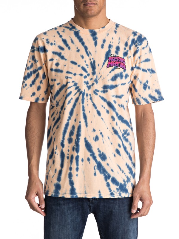 quiksilver, Hippie Mafia - Tee-Shirt, PEACH FUZZ (net0) 0 Hippie Mafia - Tee-Shirt EQYKT03614 Quiksilver