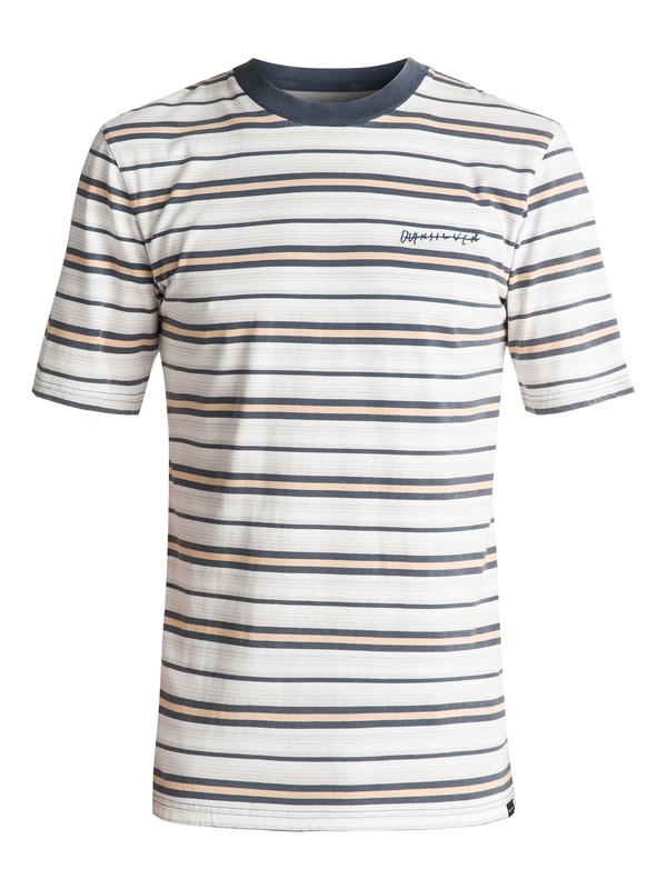 0 San O Stripe - T-Shirt Blue EQYKT03615 Quiksilver