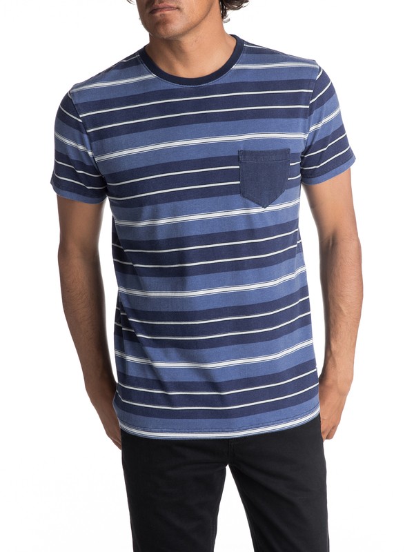 quiksilver, Men's Winoma Tee, FEDERAL BLUE WINOMA (bnc6) 0 Men's Winoma Tee Blue EQYKT03663 Quiksilver