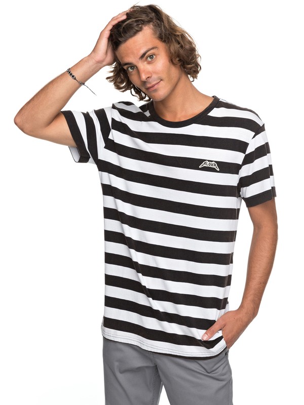 quiksilver, Cloud Guy Tee, TARMAC CLOUD GUY (kta3) 0 Cloud Guy Tee Black EQYKT03700 Quiksilver