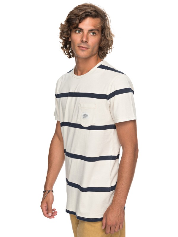quiksilver, New Maxed Pocket Tee, NAVY BLAZER MAXED (byj6) 0 New Maxed Pocket Tee Blue EQYKT03736 Quiksilver