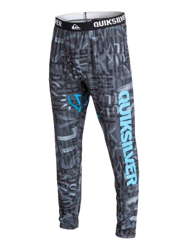 quiksilver, Duty Free Base Layer Bottom, THE LINE ASPHALT (kya1) 0 Duty Free Base Layer Bottom EQYLW00035 Quiksilver