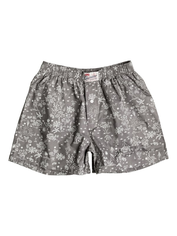 quiksilver, Boxer Woven - Boxer, TARMAC DEAD GARDEN (kta6) 0 Boxer Woven - Boxer Noir EQYLW03027 Quiksilver