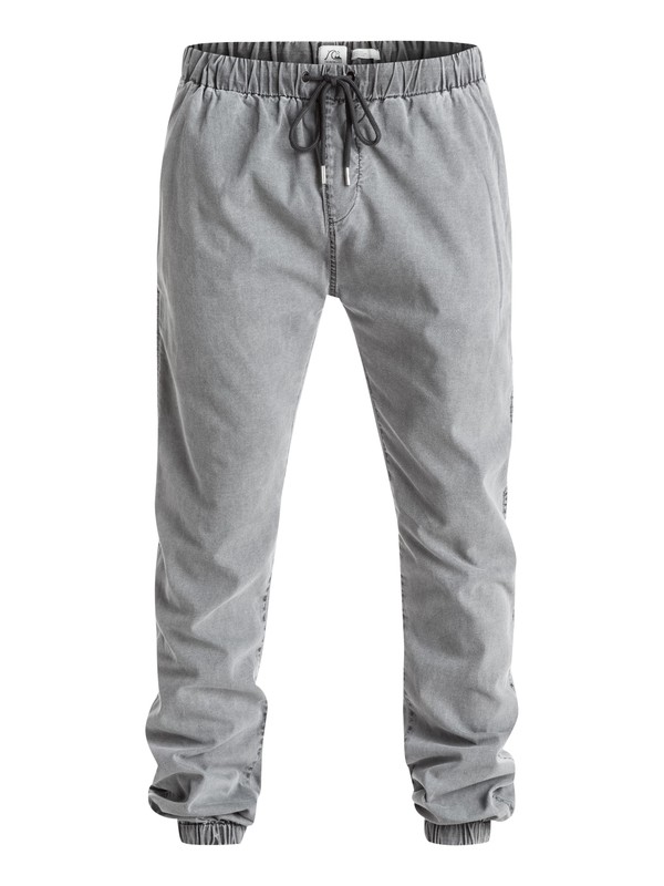 quiksilver, Beach - Pantalon coupe jogger, TARMAC (kta0) 0 Beach - Pantalon coupe jogger EQYNP03067 Quiksilver