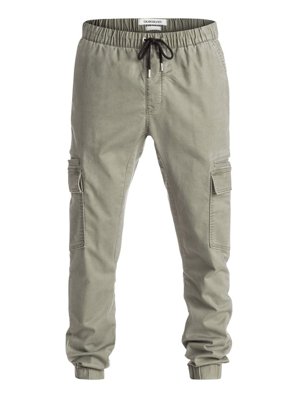 quiksilver, New Epiphone - Pantalon cargo, DUSTY OLIVE (gpb0) 0 New Epiphone - Pantalon cargo EQYNP03069 Quiksilver