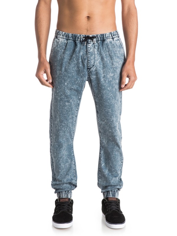 quiksilver, Outta My Way Pants, DARK DENIM (brq0) 0 Outta My Way Pants EQYNP03081 Quiksilver