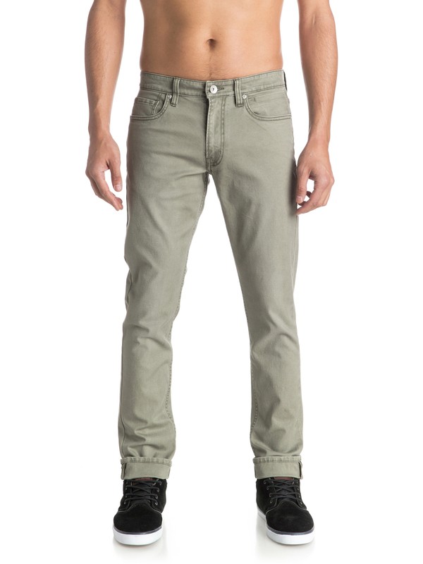 quiksilver, DISTORSION SAND, DUSTY OLIVE (gpb0) 0 DISTORSION SAND EQYNP03091 Quiksilver