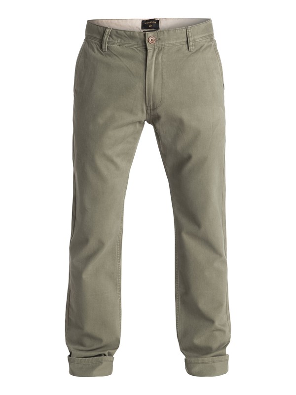 quiksilver, Everyday Chinos, DUSTY OLIVE (gpb0) 0 Everyday Chinos Green EQYNP03093 Quiksilver