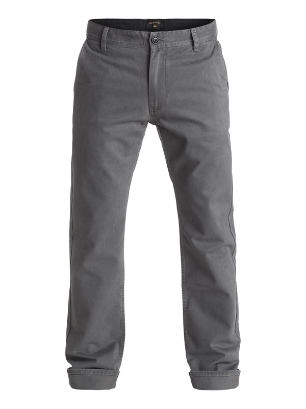 quiksilver, Everyday Chinos, DARK SHADOW (krp0) 0 Everyday Chinos Black EQYNP03093 Quiksilver