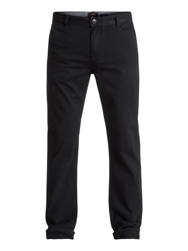 quiksilver, Everyday Chinos, BLACK (kvj0) 0 Everyday Chinos Black EQYNP03093 Quiksilver