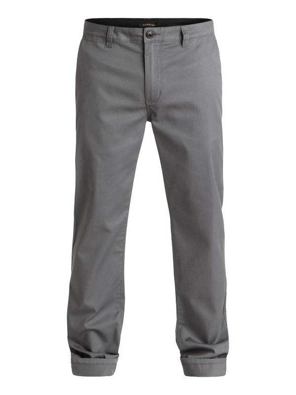 quiksilver, Everyday Union - Pantalon chino, CASTLEROCK (kpv0) 0 Everyday Union - Pantalon chino Noir EQYNP03094 Quiksilver
