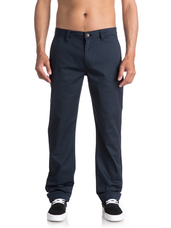 quiksilver, Everyday Union Chinos, NAVY BLAZER (byj0) 0 Everyday Union Chinos Blue EQYNP03094 Quiksilver