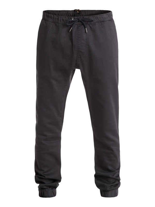 quiksilver, Fonic Chino Joggers, TARMAC (kta0) 0 Fonic Chino Joggers Black EQYNP03095 Quiksilver