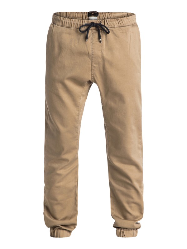 quiksilver, Fonic Chino Joggers, ELMWOOD (tmp0) 0 Fonic Chino Joggers Beige EQYNP03095 Quiksilver