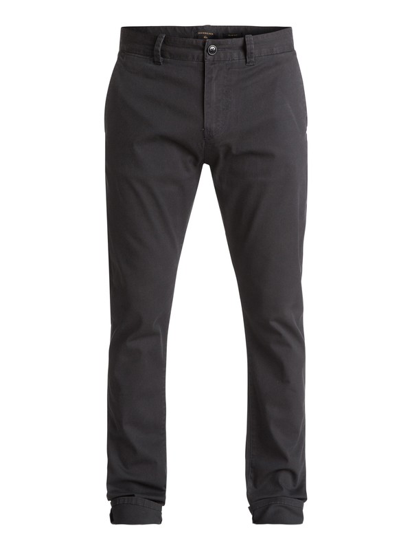 quiksilver, Krandy - Chinos de corte ajustado, TARMAC (kta0) 0 Krandy - Chinos de corte ajustado Negro EQYNP03108 Quiksilver