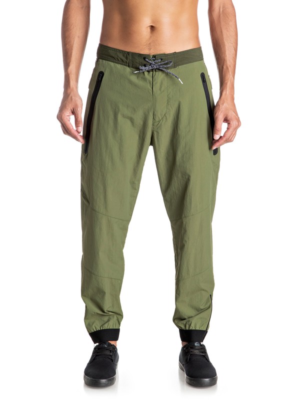 quiksilver, Sonic Powers - Pantalon technique, FOUR LEAF CLOVER (gph0) 0 Sonic Powers - Pantalon technique Vert EQYNP03120 Quiksilver