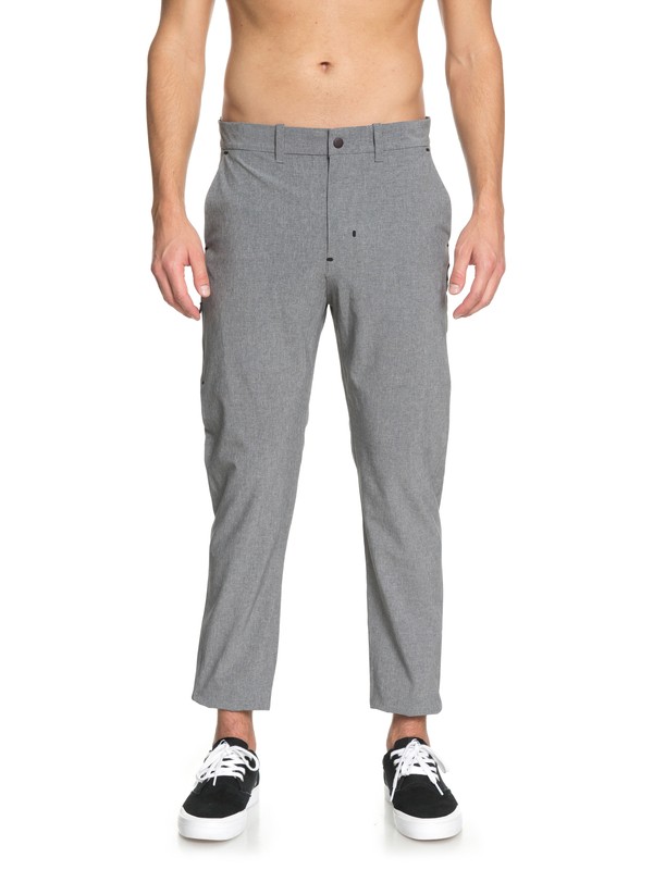 quiksilver, Amahai - Pantalon de jogging technique, LIGHT GREY HEATHER (sgrh) 0 Amahai - Pantalon de jogging technique Gris EQYNP03127 Quiksilver