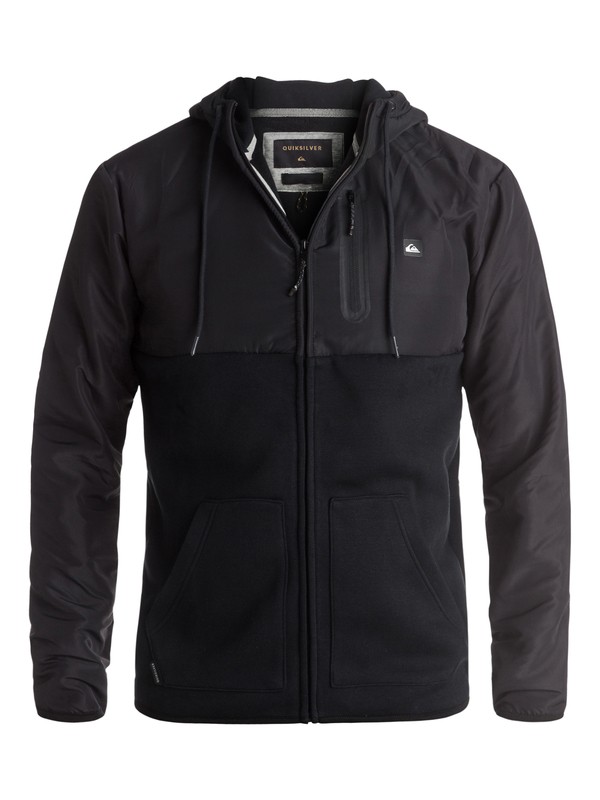 quiksilver, Active Nylon - Veste zippée, BLACK (kvj0) 0 Active Nylon - Veste zippée EQYPF03011 Quiksilver