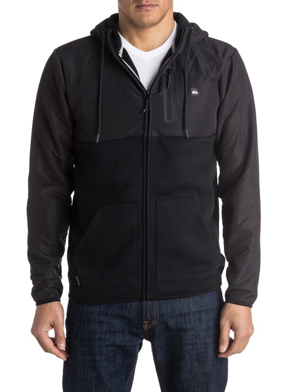 quiksilver, Active Nylon - Veste zippée, BLACK (kvj0) 0 Active Nylon - Veste zippée EQYPF03011 Quiksilver