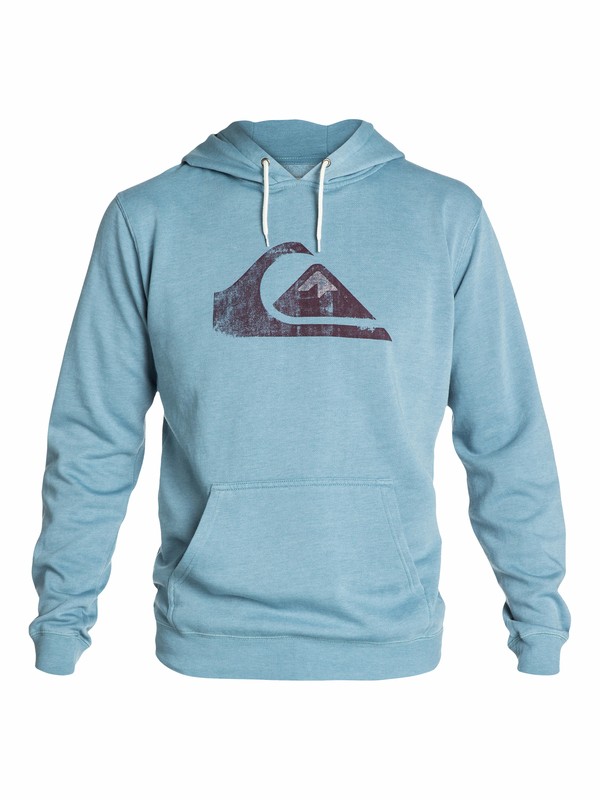 quiksilver, Prescott Pullover Hoodie, BLUESTONE (bmc0) 0 Prescott Pullover Hoodie EQYSF03037 Quiksilver