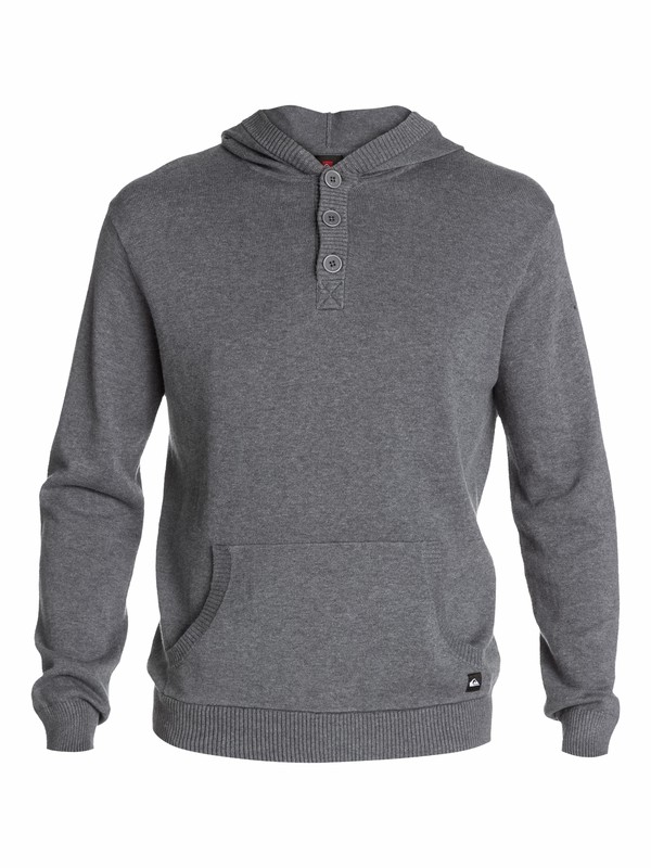 quiksilver, Orick Henley, MEDIUM GREY HEATHER (kpwh) 0 Orick Henley EQYSW03007 Quiksilver