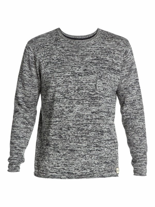 quiksilver, Crooked Sweater, DARK CHARCOAL (kta0) 0 Crooked Sweater EQYSW03019 Quiksilver