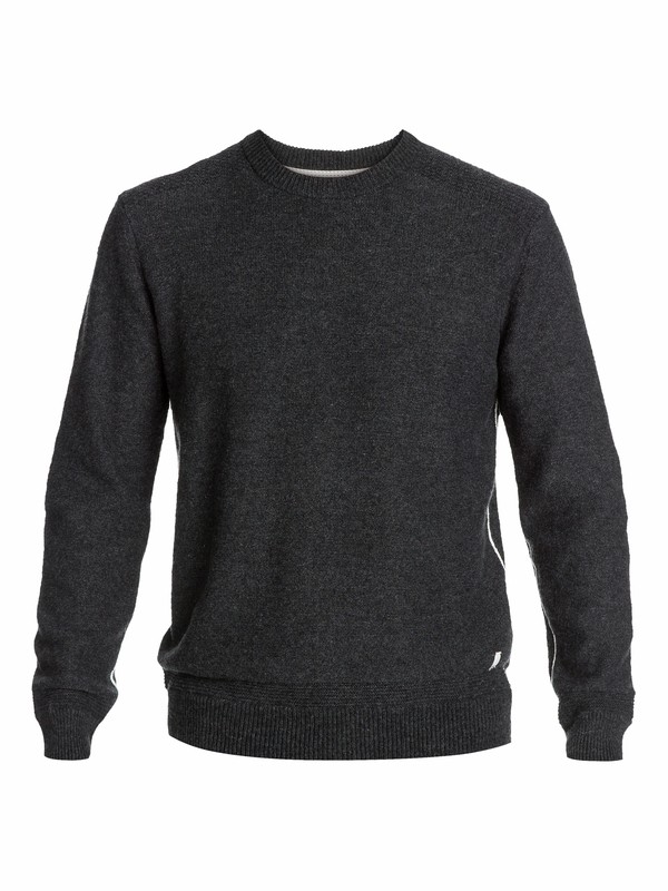 quiksilver, The Knit Crew, BLACK HEATHER (kvjh) 0 The Knit Crew EQYSW03025 Quiksilver