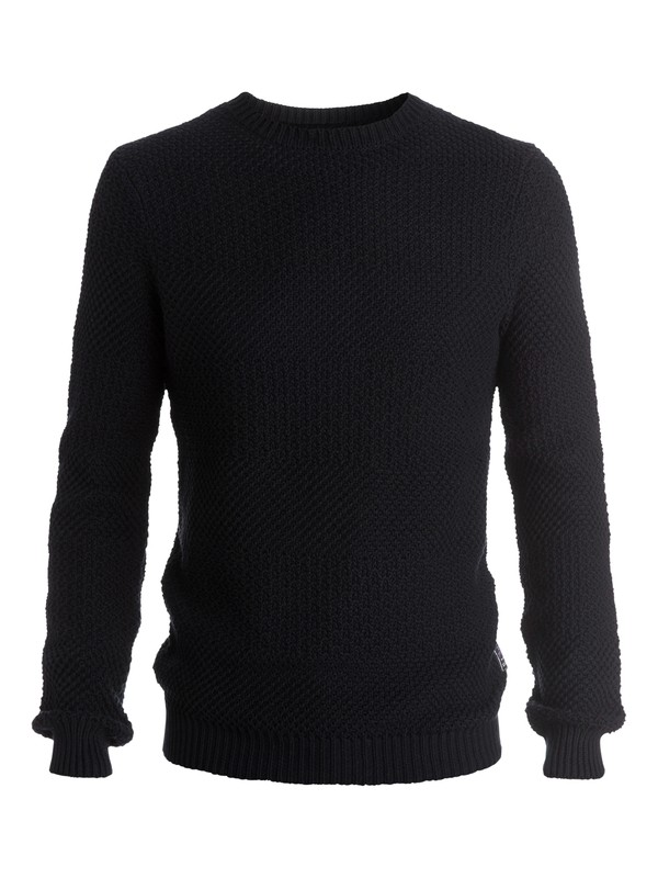 quiksilver, Knife Fight Sweater, ANTHRACITE (kvj0) 0 Knife Fight Sweater EQYSW03069 Quiksilver
