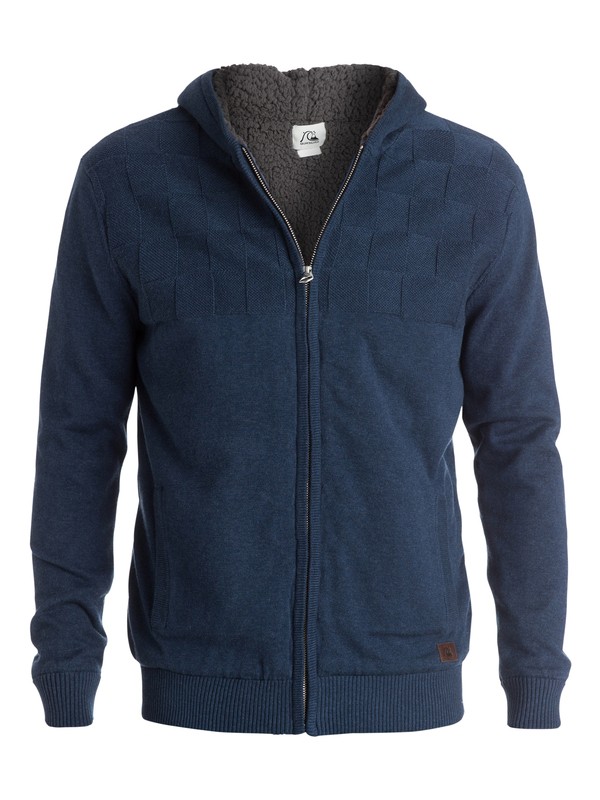 Lyndon EQYSW03082 0 Lyndon - Sweat doublée à capuche zipé EQYSW03082 Quiksilver
