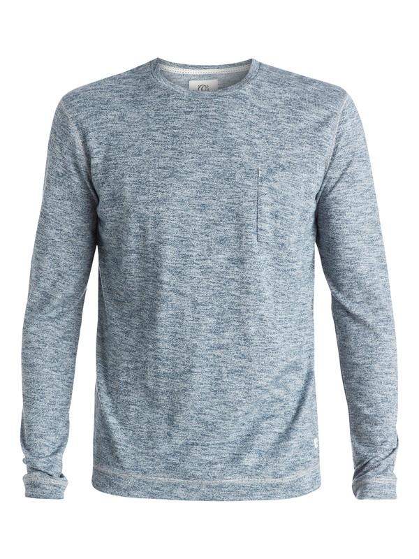 quiksilver, Lindow Crew - Pull, DARK DENIM (brq0) 0 Lindow Crew - Pull EQYSW03117 Quiksilver