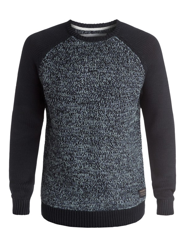 quiksilver, Time Watch - Sweat, BLACK (kvj0) 0 Time Watch - Sweat Noir EQYSW03138 Quiksilver
