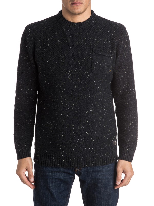 quiksilver, Newchester - Sweat, BLACK (kvj0) 0 Newchester - Sweat EQYSW03148 Quiksilver