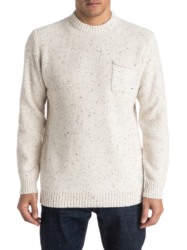 quiksilver, Newchester Sweater, RAINY DAY (sew0) 0 Newchester Sweater EQYSW03148 Quiksilver
