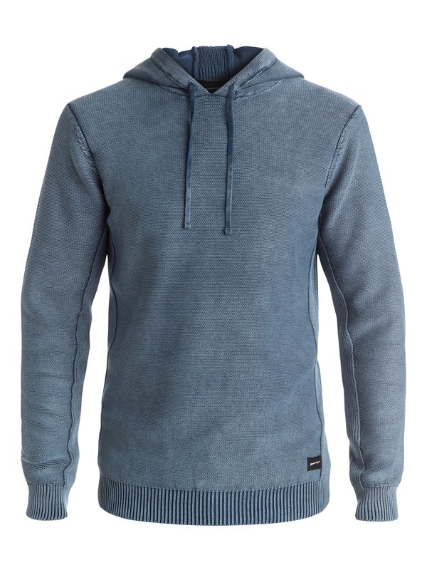 quiksilver, Courtyard - Sweat à capuche, DARK DENIM (brq0) 0 Courtyard - Sweat à capuche EQYSW03151 Quiksilver