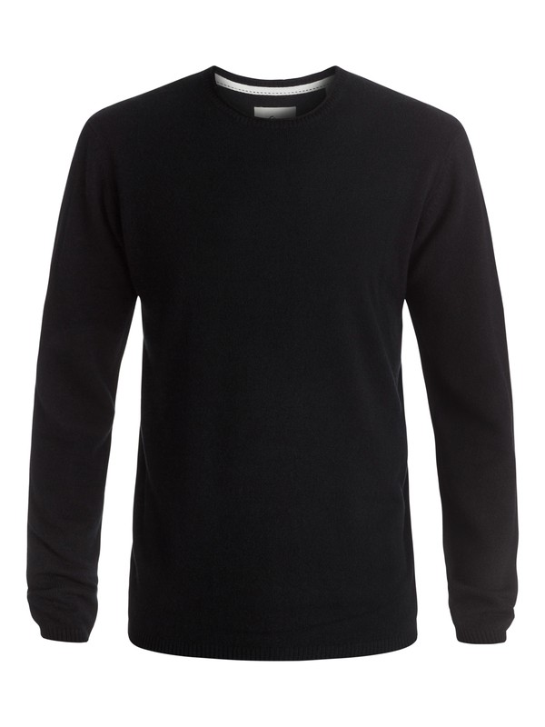 quiksilver, The Cashmere - Sweat, BLACK (kvj0) 0 The Cashmere - Sweat Noir EQYSW03154 Quiksilver