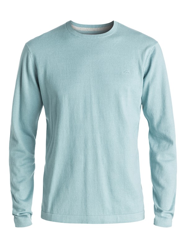 quiksilver, Everyday Kelvin - Sweat, STONE BLUE (bhy0) 0 Everyday Kelvin - Sweat Bleu EQYSW03159 Quiksilver