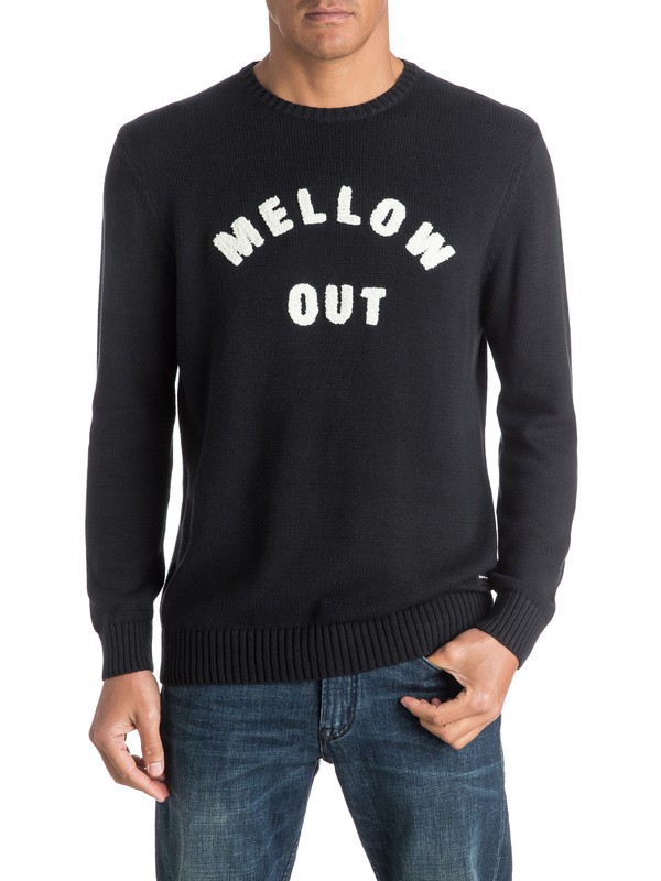 quiksilver, Mellow Out Sweater, BLACK (kvj0) 0 Mellow Out Sweater EQYSW03171 Quiksilver