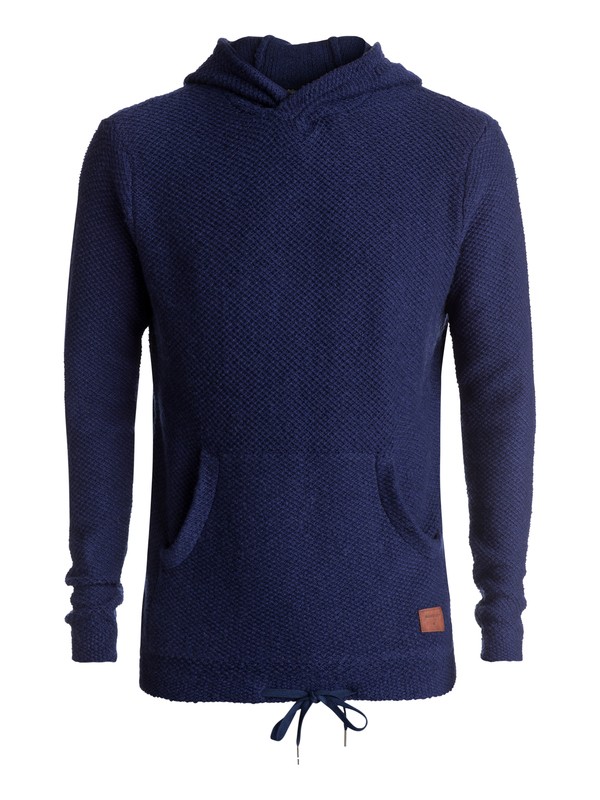 quiksilver, Lupao - Hooded Jumper, MEDIEVAL BLUE (bte0) 0 Lupao - Hooded Jumper Blue EQYSW03187 Quiksilver