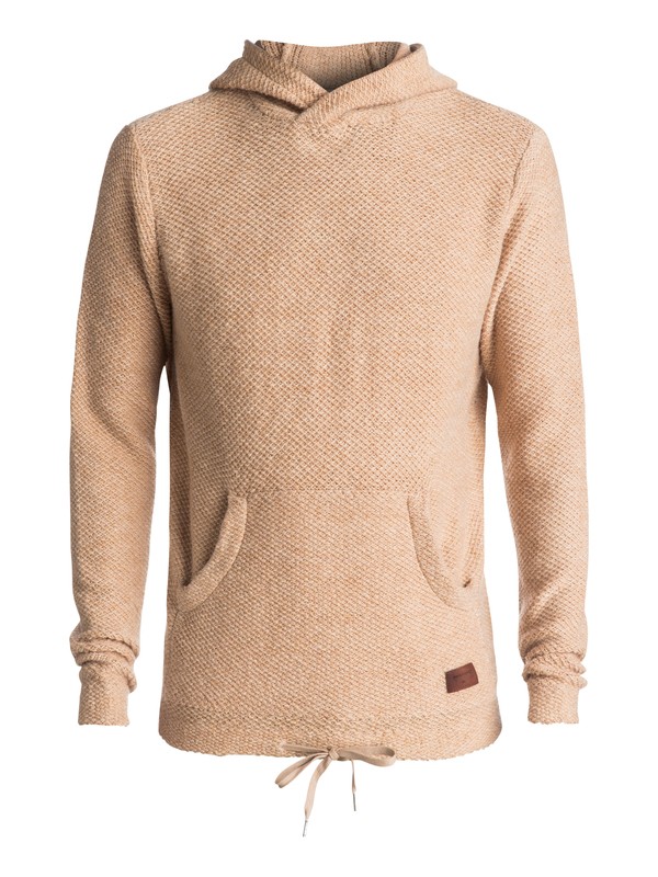 0 Lupao - Hooded Jumper Beige EQYSW03187 Quiksilver