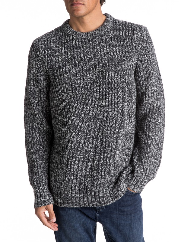 quiksilver, Limay - Pull col rond, TARMAC (kta0) 0 Limay - Pull col rond EQYSW03190 Quiksilver
