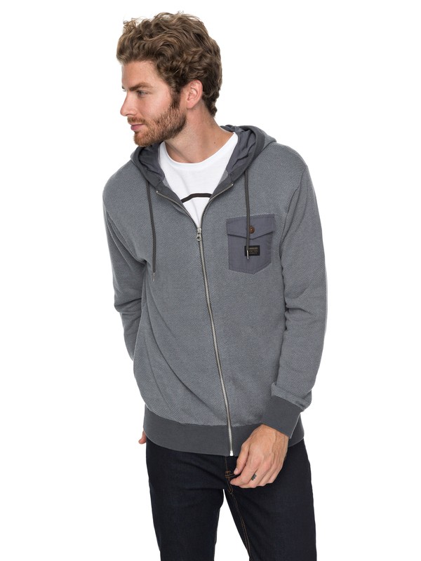 quiksilver, Tomank - Sweat, IRON GATE (kzm0) 0 Tomank - Sweat Noir EQYSW03209 Quiksilver