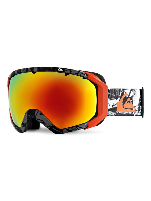quiksilver, Q2 Goggles, LABYRINTH SNOW BLUEFISH (byb2) 0 Q2 Goggles Blue EQYTG03002 Quiksilver